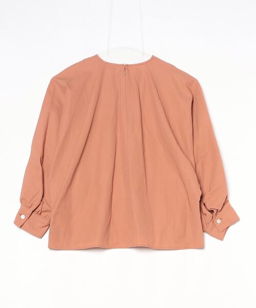 「SACRA」 ドルマンスリーブブラウス 38 ブラウン レディース_画像2