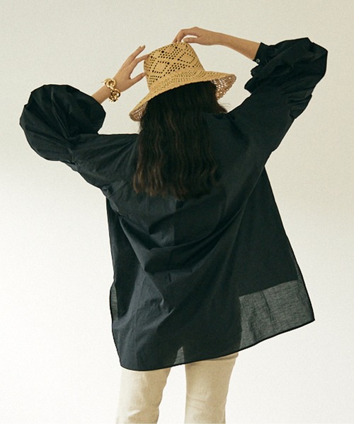 「La Maison de Lyllis」 ストローハット FREE ベージュ系その他 レディース_画像3