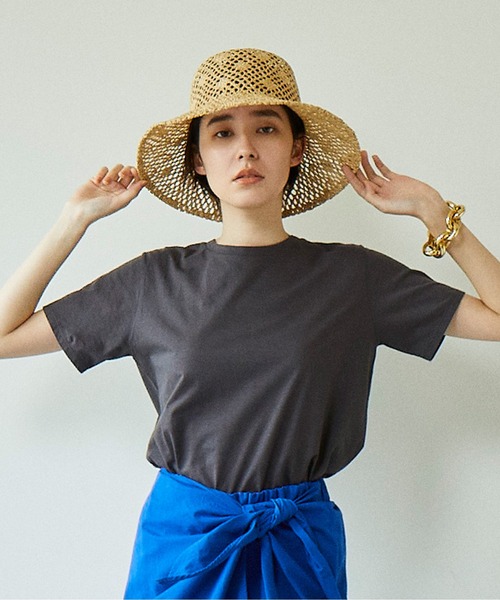 「La Maison de Lyllis」 ストローハット FREE ベージュ系その他 レディース_画像9