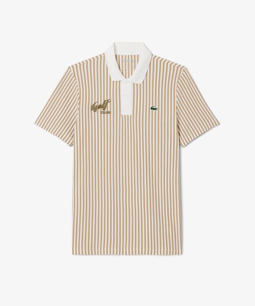LACOSTE ストライプ ポロシャツ LACOSTE（ラコステ） ポロシャツ ヒートコントロール ストレッチ