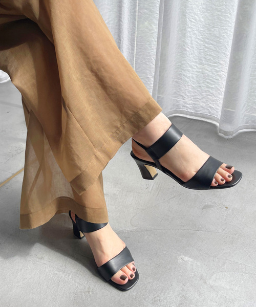 「LE TALON」 ヒールサンダル SMALL シルバー レディース_画像7