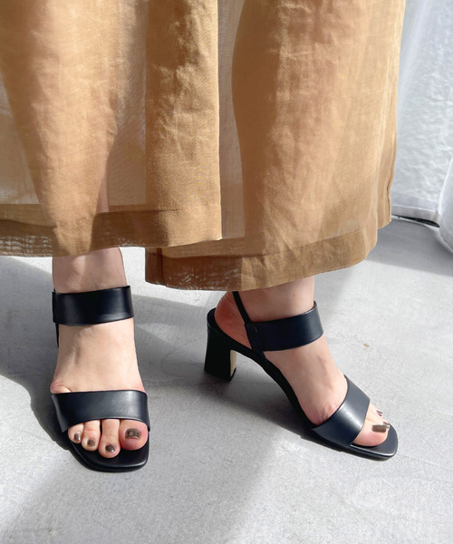 「LE TALON」 ヒールサンダル SMALL シルバー レディース_画像8