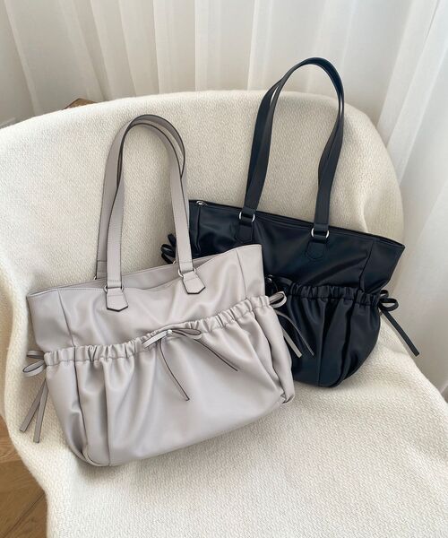 MAJESTIC LEGON（マジェスティックレゴン） トートバッグ ギャザー