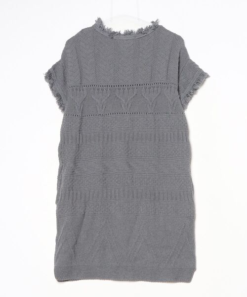「Laula」 ニットワンピース FREE グレー レディース_画像2
