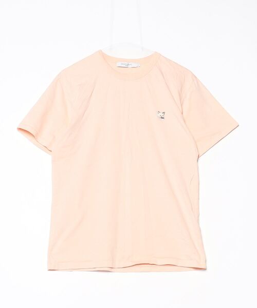 メゾンキツネ MAISON KITSUNE ピンク Tシャツ MAISON KITSUNE（メゾン キツネ） 半袖Tシャツ M ピンク系その他