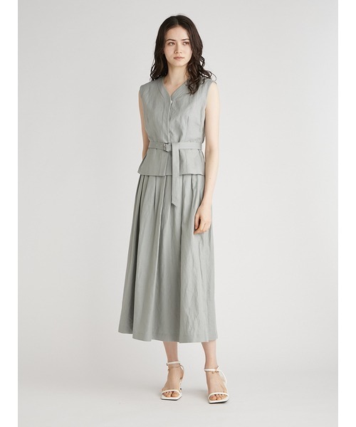 「Mila Owen」 セットアップ 1 ネイビー レディース_画像4