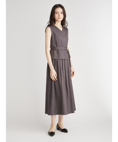 「Mila Owen」 セットアップ 1 ネイビー レディース_画像6