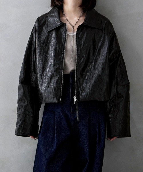 「etoll.」 ブルゾン FREE オリーブ レディース_画像3