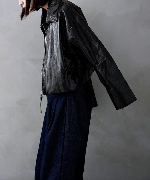 「etoll.」 ブルゾン FREE オリーブ レディース_画像4