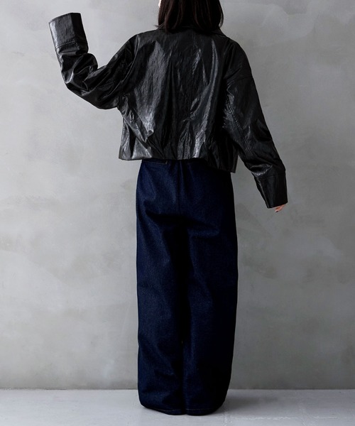 「etoll.」 ブルゾン FREE オリーブ レディース_画像5