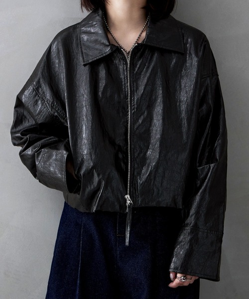 「etoll.」 ブルゾン FREE オリーブ レディース_画像7