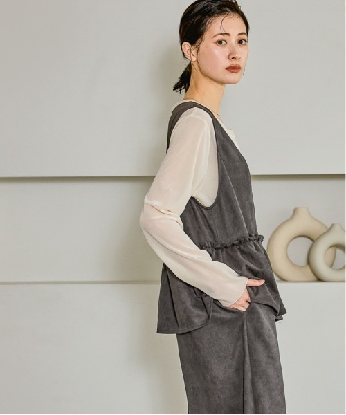 LAKOLE（ラコレ） ワンピース スエードポンチワンピース / 602339