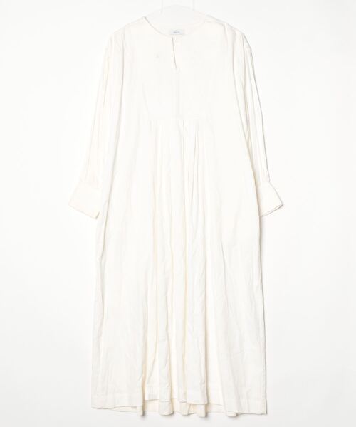 SHIPS any 「SHIPS any」 長袖ワンピース ONE SIZE ホワイト