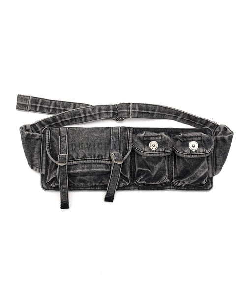DEVICE（デバイス） ウエストポーチ デニム バンダリアポーチ ボディ