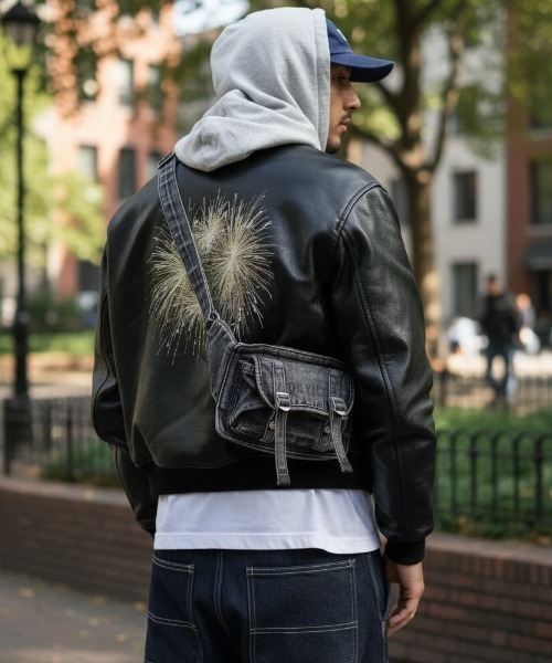 DEVICE（デバイス） ウエストポーチ デニム バンダリアポーチ ボディ