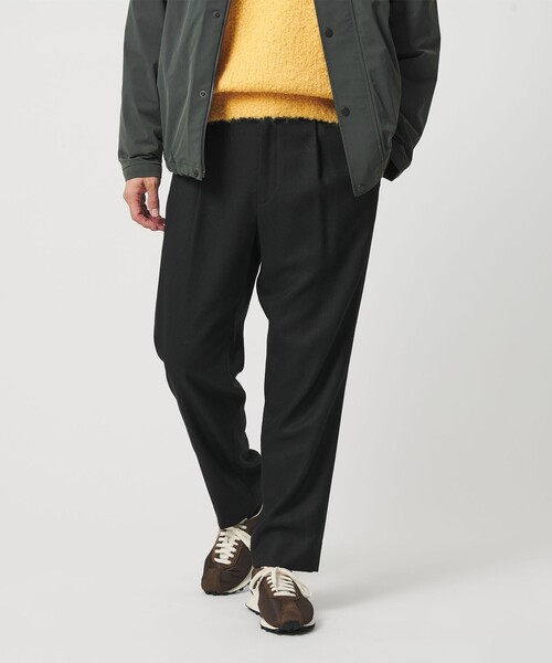 BEAUTY＆YOUTH UNITED ARROWS パンツ フラノ テーパード イージー