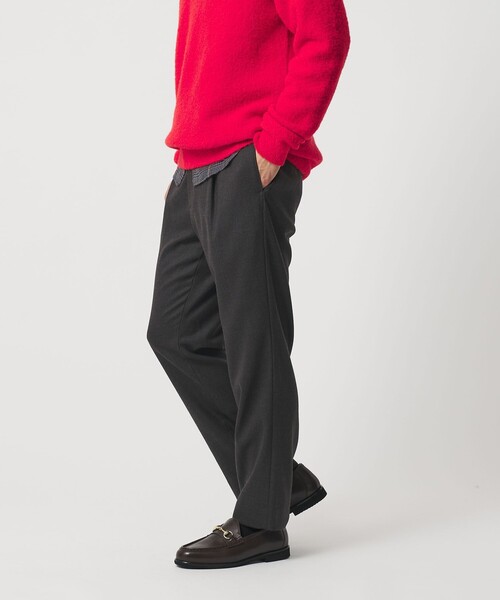 BEAUTY＆YOUTH UNITED ARROWS パンツ フラノ テーパード イージー