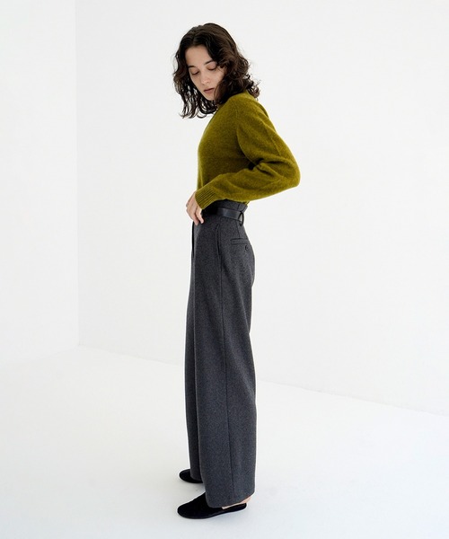 CLANE（クラネ） ニット セーター YAK V NECK KNIT TOPS レディース
