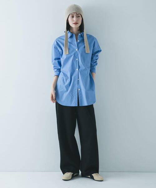alice auaa コットンニットパンツ Cashmere High-Waist Plush Waffle Pant - Ivory | ALO