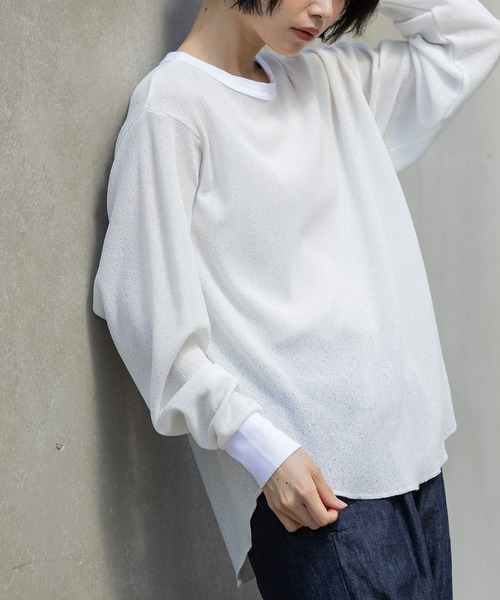 Munich（ミューニック） tシャツ 「速乾性」シアーワッフルバック