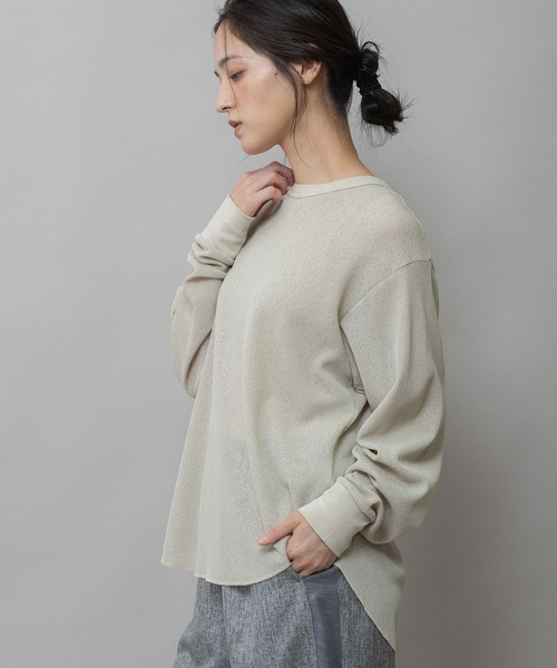 Munich（ミューニック） ヘンリーネック tシャツ 「速乾性」シアー