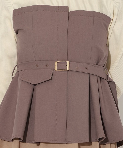 AND COUTURE（アンドクチュール） ワンピース ニット切替