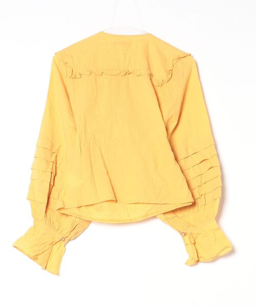 「Sister Jane」 フリル長袖ブラウス S オレンジ レディース_画像2