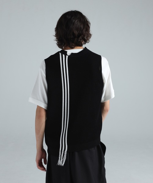 セーター ニット Y-3 GFX KNITTED VEST メンズ レディースの画像