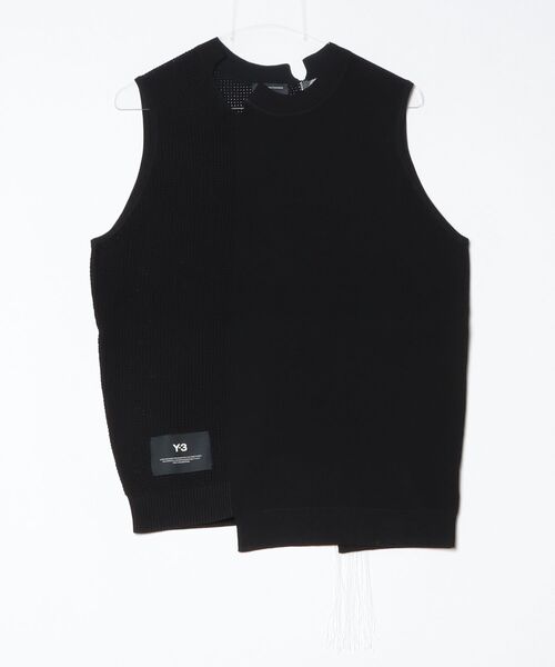 セーター ニット Y-3 GFX KNITTED VEST メンズ レディースの画像