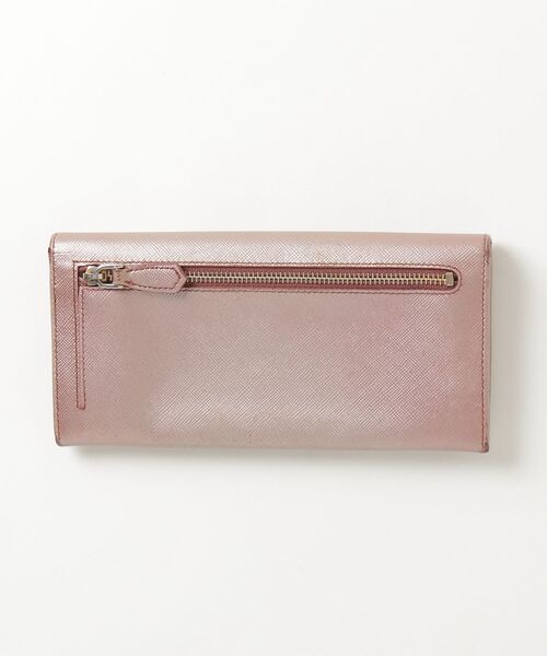PRADA リボン付きピンクショルダー財布 プラダの日本限定ウォレット - GWに向けリボンモチーフの長財布が発売