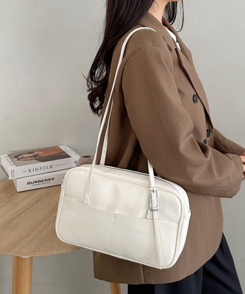 CLEA ボストンバッグ ロングハンドルボストンバッグ レディース