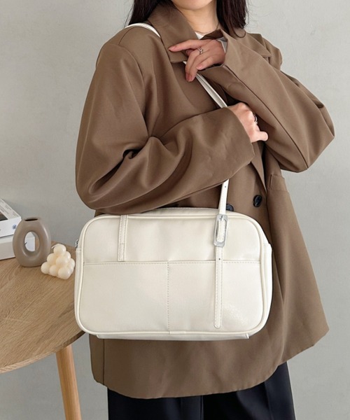 CLEA ボストンバッグ ロングハンドルボストンバッグ レディース