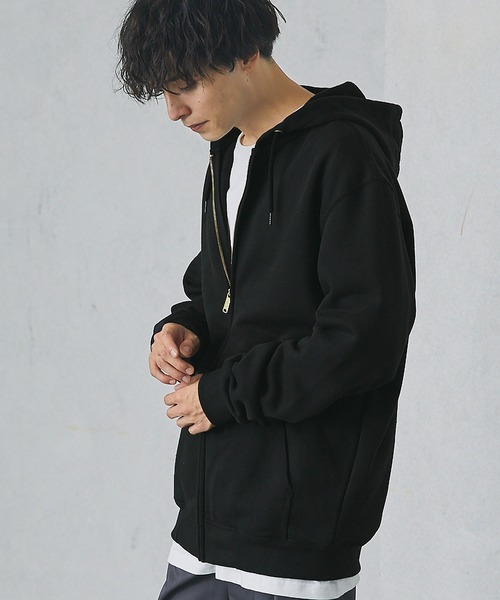 Carhartt フード付きジップアップ L ネイビー Carhartt フード付きジップアップ L ネイビー 中古・古着通販