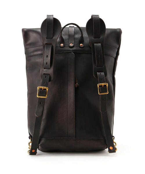 デイバック リュック VASCO/ヴァスコ/LEATHER ROLLTOP RUCKSACK/レザー ロールトップ ラックサック メンズ レディースの画像