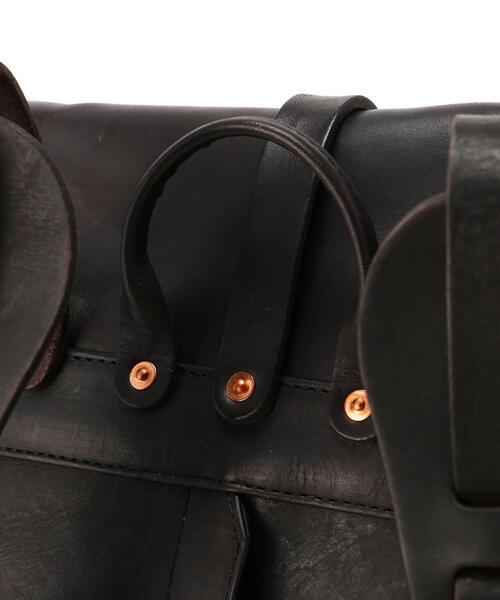 デイバック リュック VASCO/ヴァスコ/LEATHER ROLLTOP RUCKSACK/レザー ロールトップ ラックサック メンズ レディースの画像