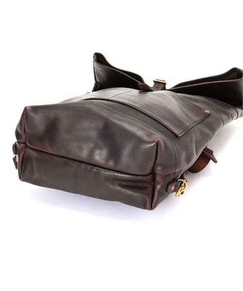デイバック リュック VASCO/ヴァスコ/LEATHER ROLLTOP RUCKSACK/レザー ロールトップ ラックサック メンズ レディースの画像