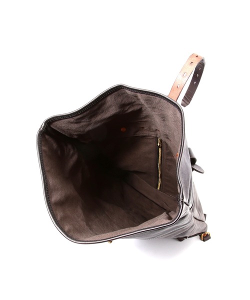 デイバック リュック VASCO/ヴァスコ/LEATHER ROLLTOP RUCKSACK/レザー ロールトップ ラックサック メンズ レディースの画像