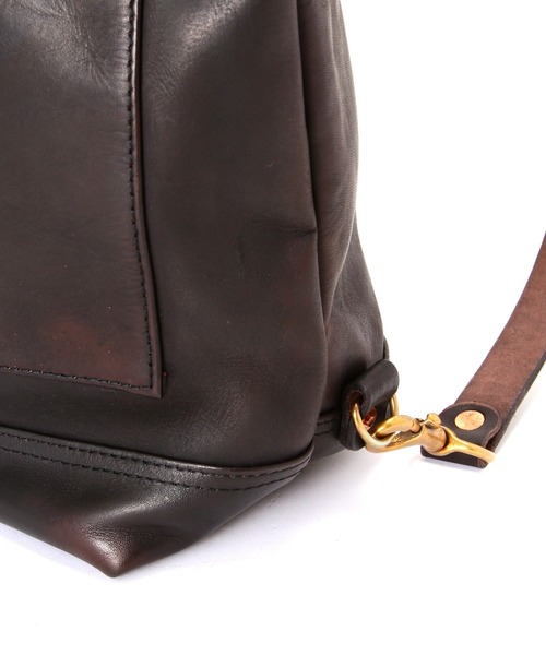 デイバック リュック VASCO/ヴァスコ/LEATHER ROLLTOP RUCKSACK/レザー ロールトップ ラックサック メンズ レディースの画像