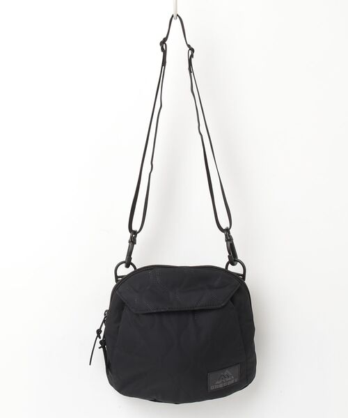 GREGORY（グレゴリー） ワンポイントショルダーバッグ - ブラック