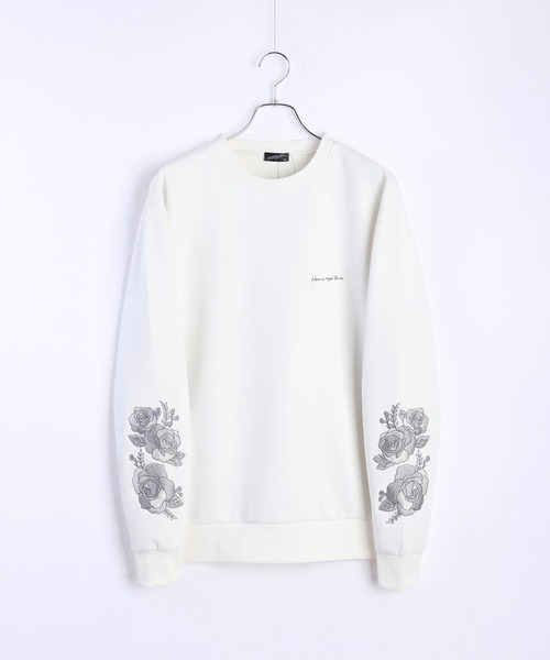 「WESTSEA」 長袖Tシャツ L チャコール メンズ_画像4