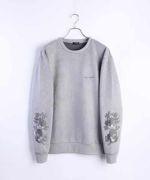 「WESTSEA」 長袖Tシャツ L チャコール メンズ_画像8