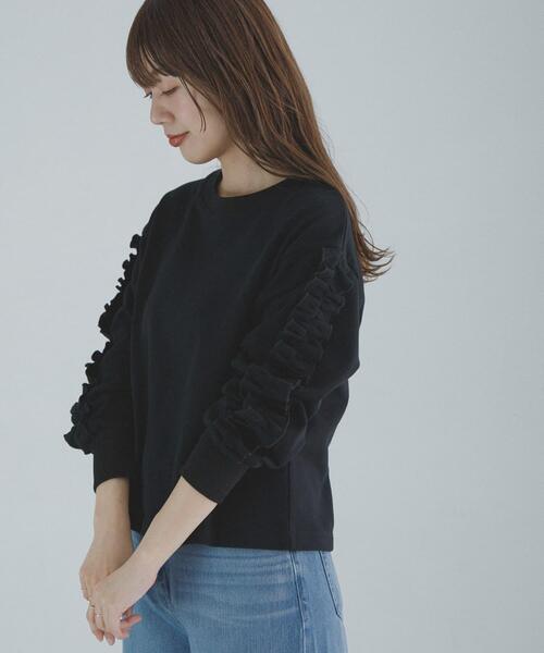 URBAN RESEARCH Sonny Label トレーナー スウェット 「WEB限定」フリル