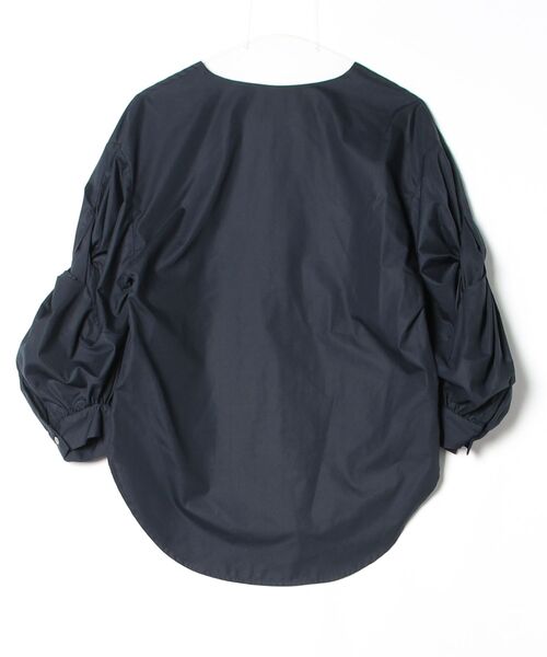 「loaf」 長袖ブラウス ONE SIZE ネイビー レディース_画像2