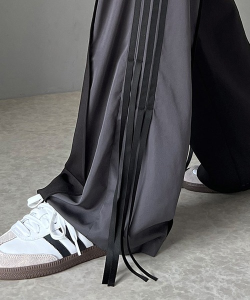 「mily bilet」 スウェットパンツ SMALL チャコールグレー レディース_画像9