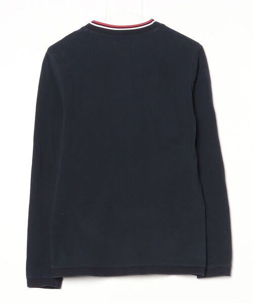 FRED PERRY」 カーディガン S ネイビー メンズ Tipped Pique Texture 