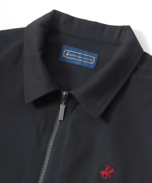 「BEVERLY HILLS POLO CLUB」 ブルゾン L ネイビー メンズ_画像2
