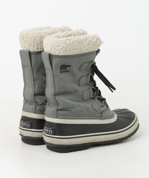 「SOREL」 ブーツ 24cm グレー レディース_画像2