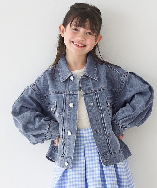 coca（コカ） デニムジャケット アウター キッズ 親子お揃いオーバー