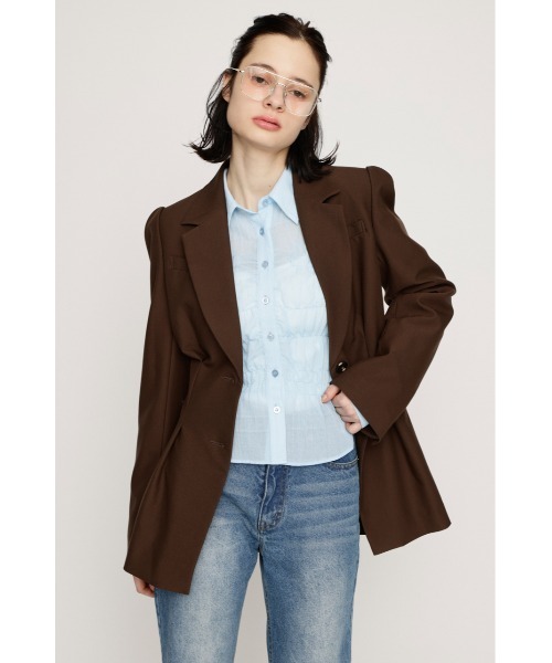 SLY（スライ） ジャケット テーラードジャケット WAIST TUCK TAILOR JK
