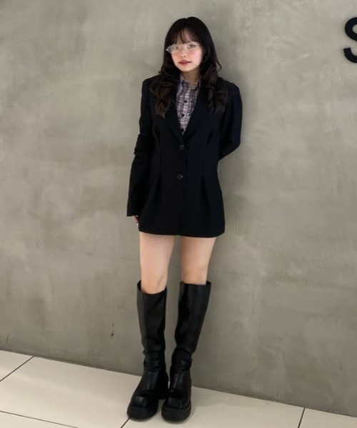 SLY（スライ） ジャケット テーラードジャケット WAIST TUCK TAILOR JK